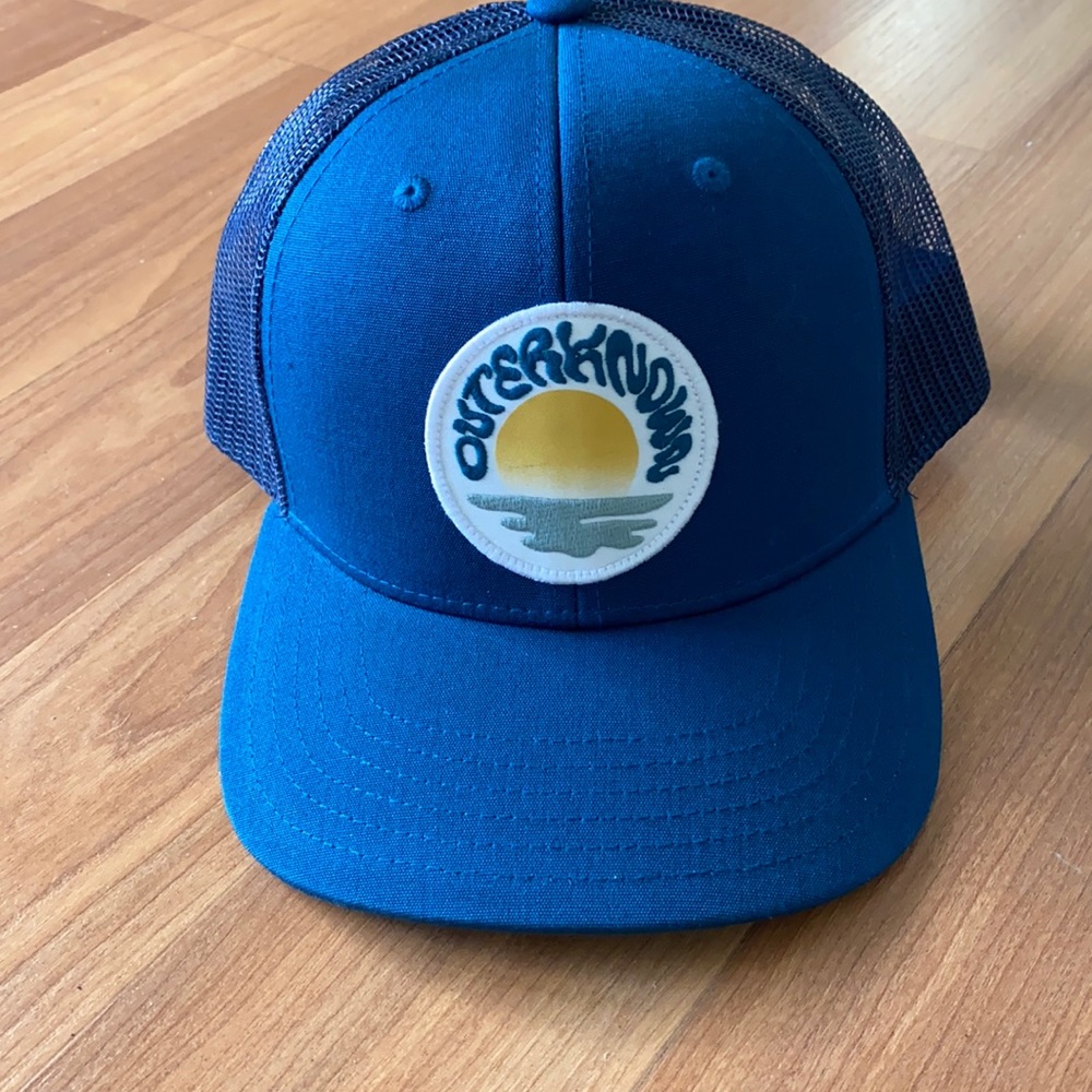 Outerknown Blue SnapBack Trucker Hat. NWOT
